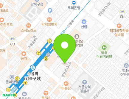 36 Hancheon-ro 131-gil, Gangbuk-gu, Seoul, Republic of Korea Map