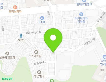 32 Deongneung-ro 42-gil, Gangbuk-gu, Seoul, Republic of Korea Map