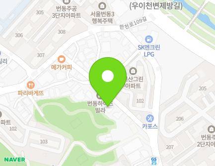 26 Hancheon-ro 109ga-gil, Gangbuk-gu, Seoul, Republic of Korea Map