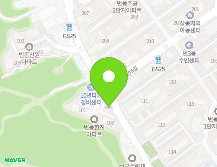 61 Wolgye-ro 37-gil, Gangbuk-gu, Seoul, Republic of Korea Map