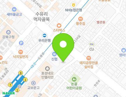 356 Dobong-ro, Gangbuk-gu, Seoul, Republic of Korea Map