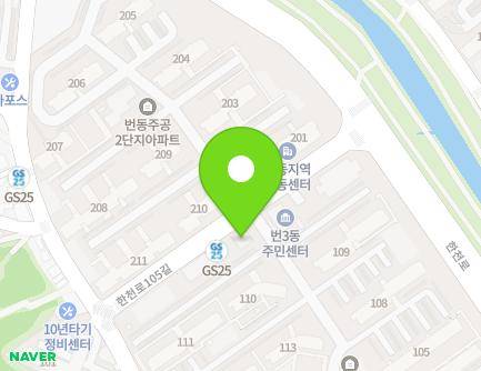 27 Hancheon-ro 105-gil, Gangbuk-gu, Seoul, Republic of Korea Map