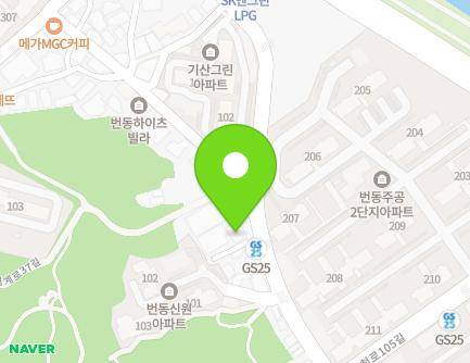 97 Wolgye-ro 37-gil, Gangbuk-gu, Seoul, Republic of Korea Map