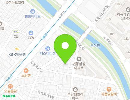 17-8 Dobong-ro 98-gil, Gangbuk-gu, Seoul, Republic of Korea Map