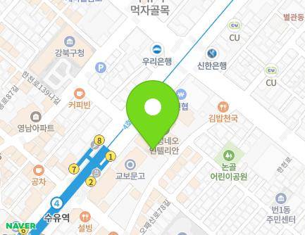 24 Hancheon-ro 131-gil, Gangbuk-gu, Seoul, Republic of Korea Map