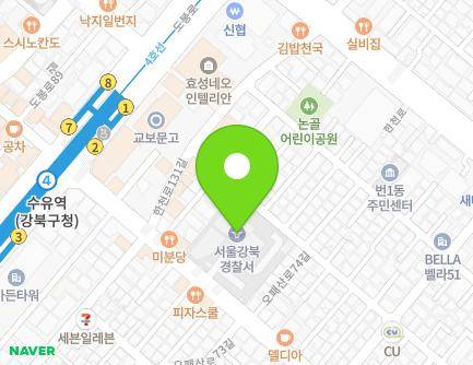 406 Opaesan-ro, Gangbuk-gu, Seoul, Republic of Korea Map