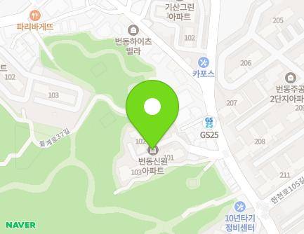 87-9 Wolgye-ro 37-gil, Gangbuk-gu, Seoul, Republic of Korea Map