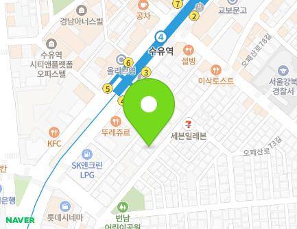 30 Opaesan-ro 77-gil, Gangbuk-gu, Seoul, Republic of Korea Map