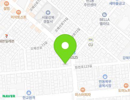 4 Opaesan-ro 67-gil, Gangbuk-gu, Seoul, Republic of Korea Map