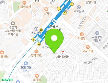 24 Opaesan-ro 77-gil, Gangbuk-gu, Seoul, Republic of Korea Map