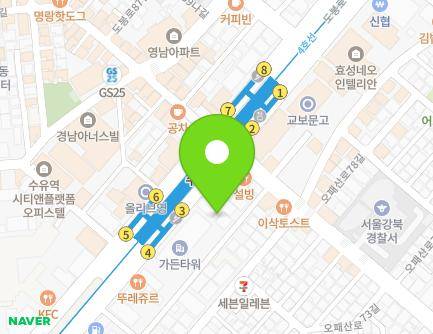 332 Dobong-ro, Gangbuk-gu, Seoul, Republic of Korea Map