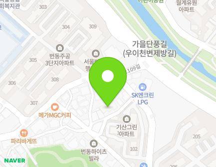 137-8 Wolgye-ro 37-gil, Gangbuk-gu, Seoul, Republic of Korea Map