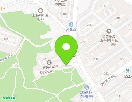 87-5 Wolgye-ro 37-gil, Gangbuk-gu, Seoul, Republic of Korea Map