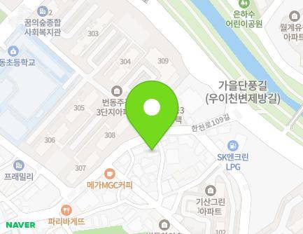 21-4 Hancheon-ro 109-gil, Gangbuk-gu, Seoul, Republic of Korea Map