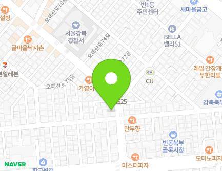 389 Opaesan-ro, Gangbuk-gu, Seoul, Republic of Korea Map