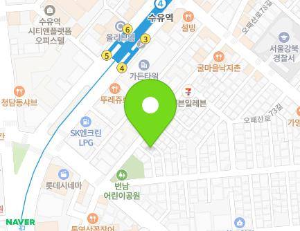 35-3 Opaesan-ro 77-gil, Gangbuk-gu, Seoul, Republic of Korea Map