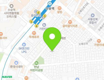 29-6 Opaesan-ro 77-gil, Gangbuk-gu, Seoul, Republic of Korea Map