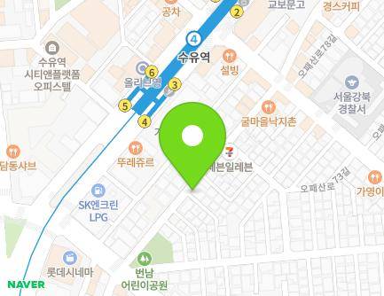 29-1 Opaesan-ro 77-gil, Gangbuk-gu, Seoul, Republic of Korea Map