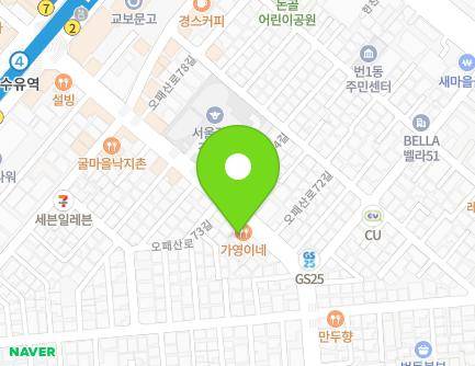 397 Opaesan-ro, Gangbuk-gu, Seoul, Republic of Korea Map