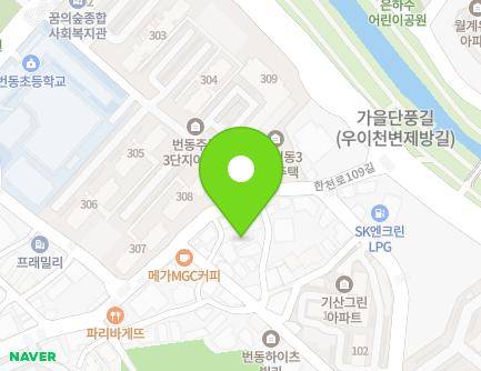 31-3 Hancheon-ro 109-gil, Gangbuk-gu, Seoul, Republic of Korea Map