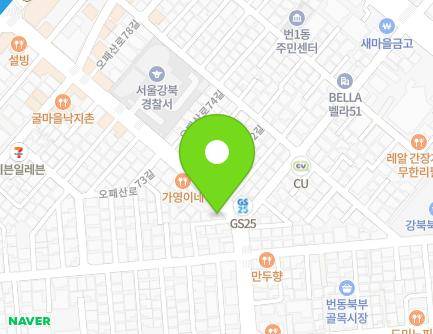 391 Opaesan-ro, Gangbuk-gu, Seoul, Republic of Korea Map