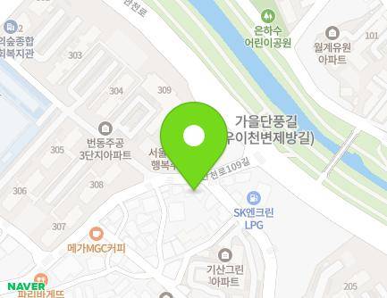 13 Hancheon-ro 109-gil, Gangbuk-gu, Seoul, Republic of Korea Map