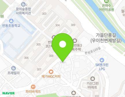 27 Hancheon-ro 109-gil, Gangbuk-gu, Seoul, Republic of Korea Map