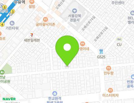 20 Opaesan-ro 67-gil, Gangbuk-gu, Seoul, Republic of Korea Map