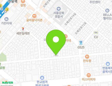 18 Opaesan-ro 67-gil, Gangbuk-gu, Seoul, Republic of Korea Map