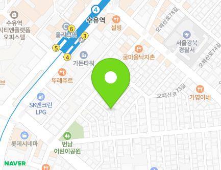 29-7 Opaesan-ro 77-gil, Gangbuk-gu, Seoul, Republic of Korea Map