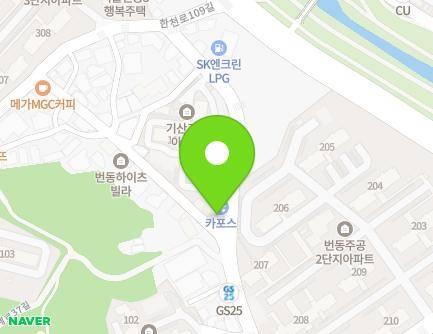 107 Wolgye-ro 37-gil, Gangbuk-gu, Seoul, Republic of Korea Map