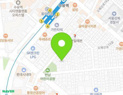 35-5 Opaesan-ro 77-gil, Gangbuk-gu, Seoul, Republic of Korea Map