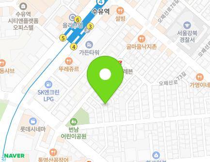 33-7 Opaesan-ro 77-gil, Gangbuk-gu, Seoul, Republic of Korea Map