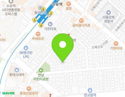 29-14 Opaesan-ro 77-gil, Gangbuk-gu, Seoul, Republic of Korea Map