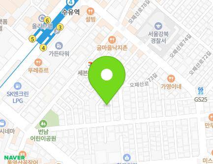 32-5 Opaesan-ro 67-gil, Gangbuk-gu, Seoul, Republic of Korea Map