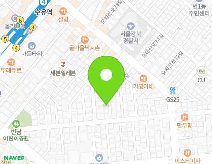 22-5 Opaesan-ro 67-gil, Gangbuk-gu, Seoul, Republic of Korea Map