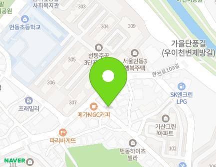 5 Hancheon-ro 109ga-gil, Gangbuk-gu, Seoul, Republic of Korea Map