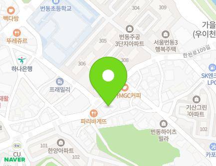 47 Hancheon-ro 109-gil, Gangbuk-gu, Seoul, Republic of Korea Map