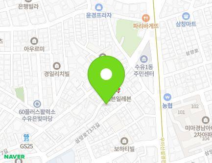 19 Samyang-ro 77ga-gil, Gangbuk-gu, Seoul, Republic of Korea Map