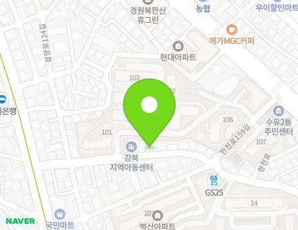 31 Samyang-ro 118-gil, Gangbuk-gu, Seoul, Republic of Korea Map