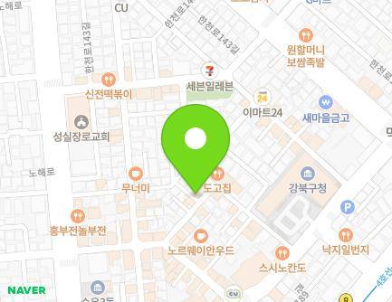 34-19 Dobong-ro 87-gil, Gangbuk-gu, Seoul, Republic of Korea Map