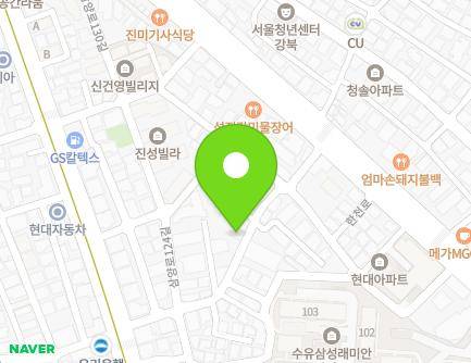 27 Samyang-ro 124-gil, Gangbuk-gu, Seoul, Republic of Korea Map