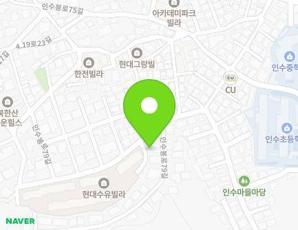 79 Insubong-ro 79-gil, Gangbuk-gu, Seoul, Republic of Korea Map