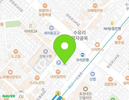 7-7 Hancheon-ro 139-gil, Gangbuk-gu, Seoul, Republic of Korea Map