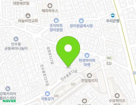39-16 Samyang-ro 117-gil, Gangbuk-gu, Seoul, Republic of Korea Map