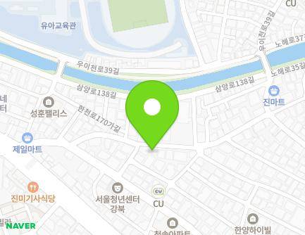 38 Hancheon-ro 170-gil, Gangbuk-gu, Seoul, Republic of Korea Map