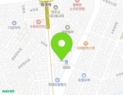 13 Suyu-ro, Gangbuk-gu, Seoul, Republic of Korea Map