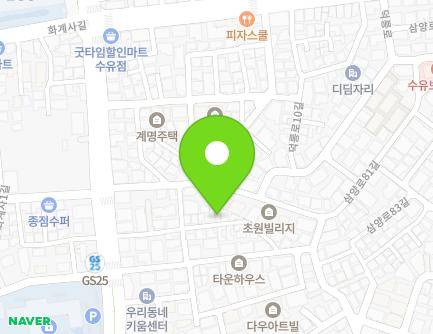 19-1 Insubong-ro 40-gil, Gangbuk-gu, Seoul, Republic of Korea Map