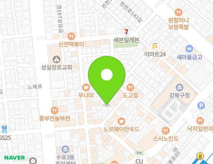 34-9 Dobong-ro 87-gil, Gangbuk-gu, Seoul, Republic of Korea Map