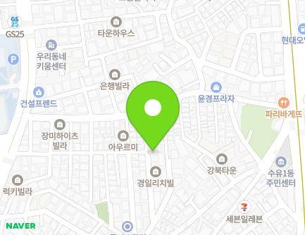 39-13 Samyang-ro 79-gil, Gangbuk-gu, Seoul, Republic of Korea Map